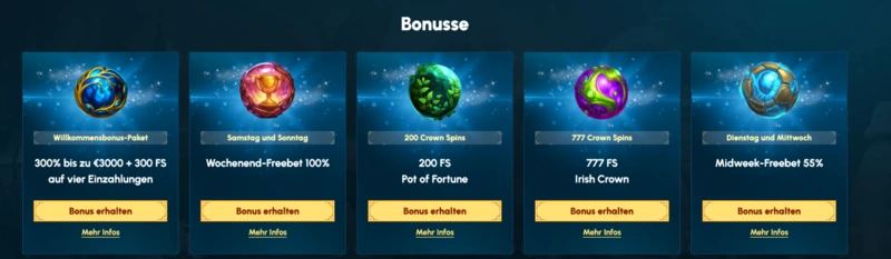 SpellWin Bonuses